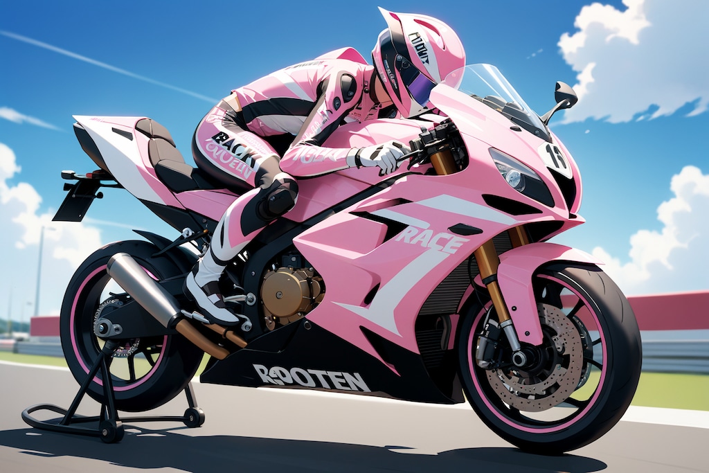 TEAM BLACK＆PINK  バイク部門