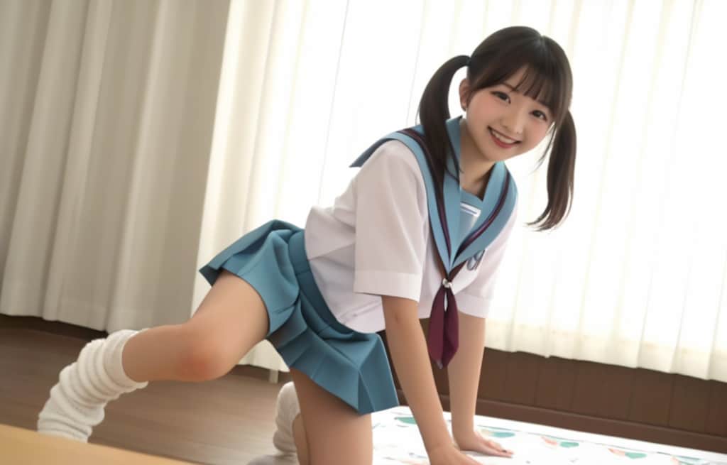 涼宮ハルヒの北校制服チャレンジ（ツイスターゲーム）