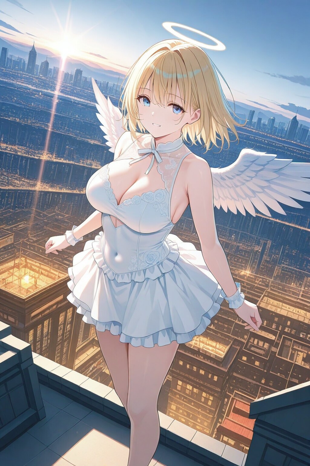 金髪さん天使