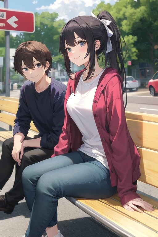バス待ち