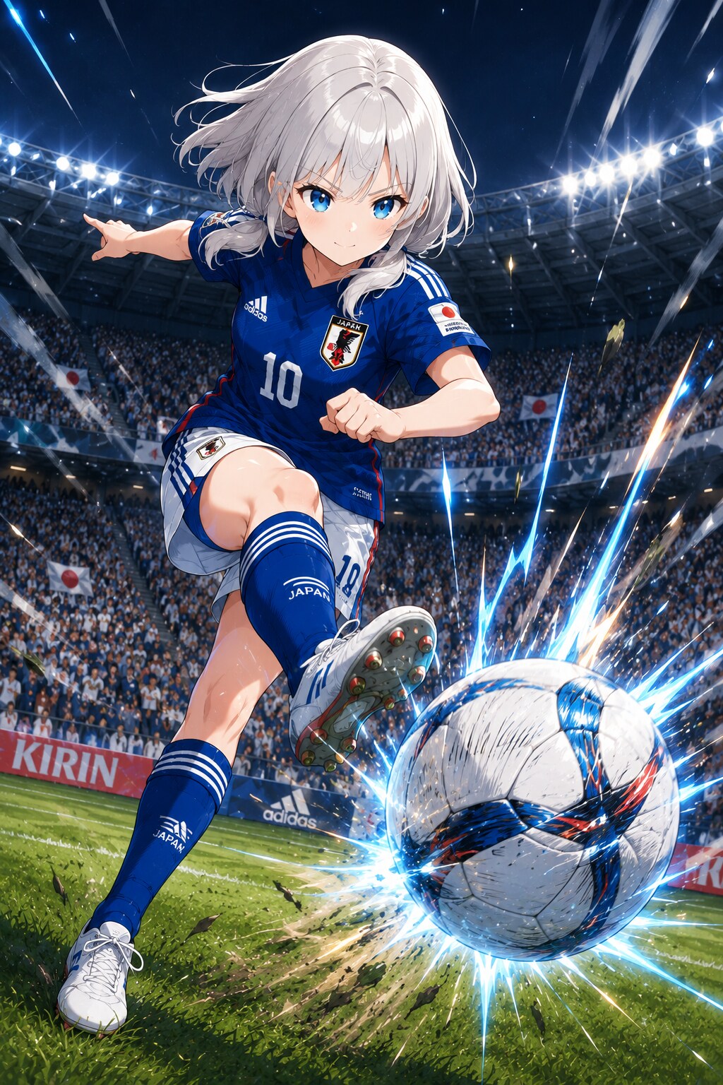 ボールを相手のゴールにシュゥゥゥーッ！！