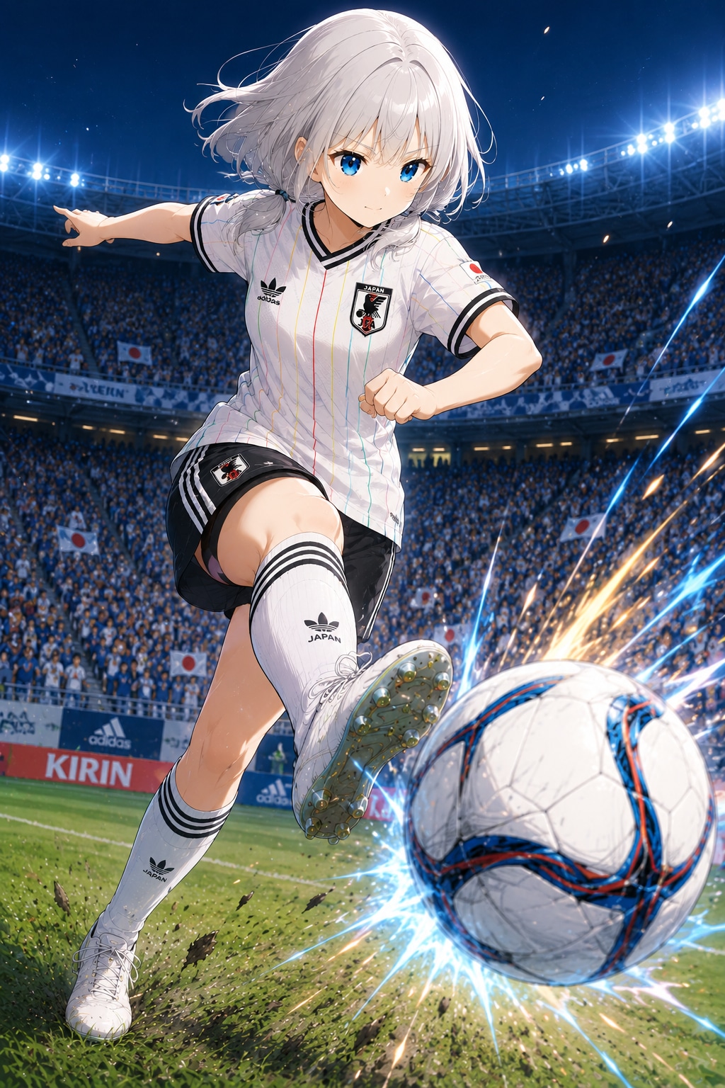 ボールを相手のゴールにシュゥゥゥーッ！！