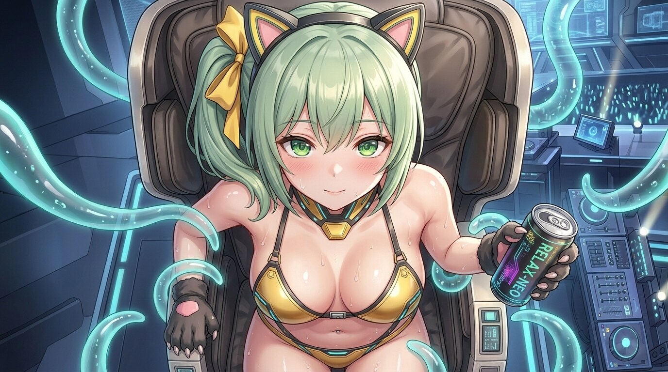 萌葱喜緑さん。お仕事