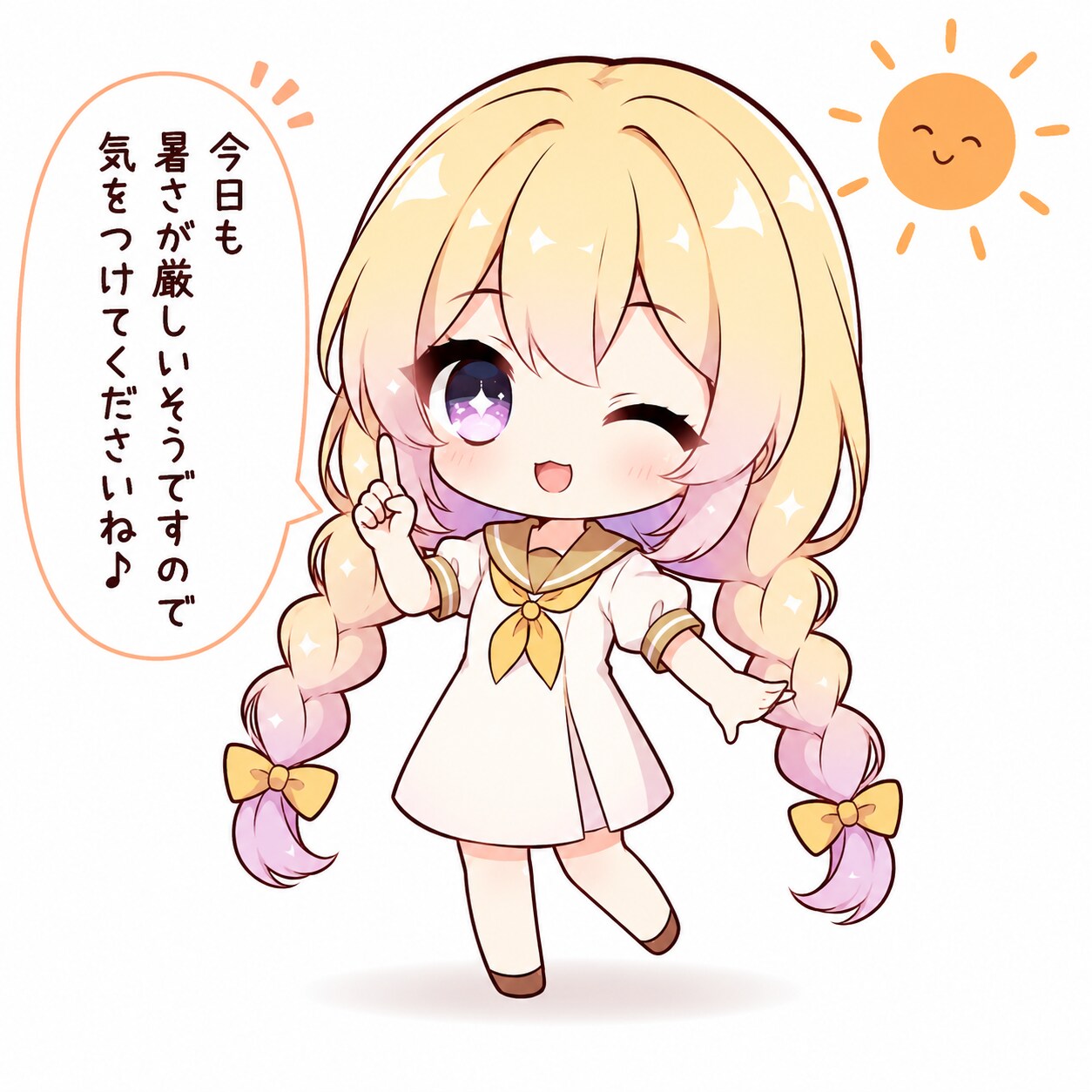今日も暑いそうですね