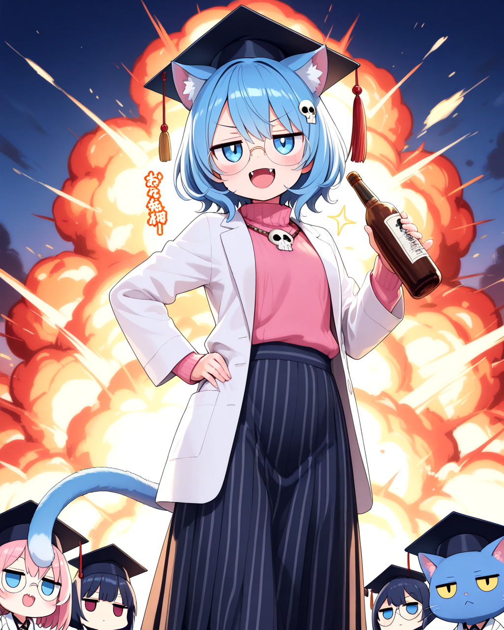 1滴でも大爆発を起こせる液体を開発した夏嶺まき