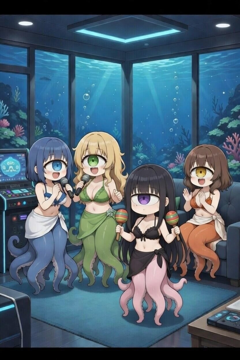 単眼スキュラちゃん.17　カラオケ
