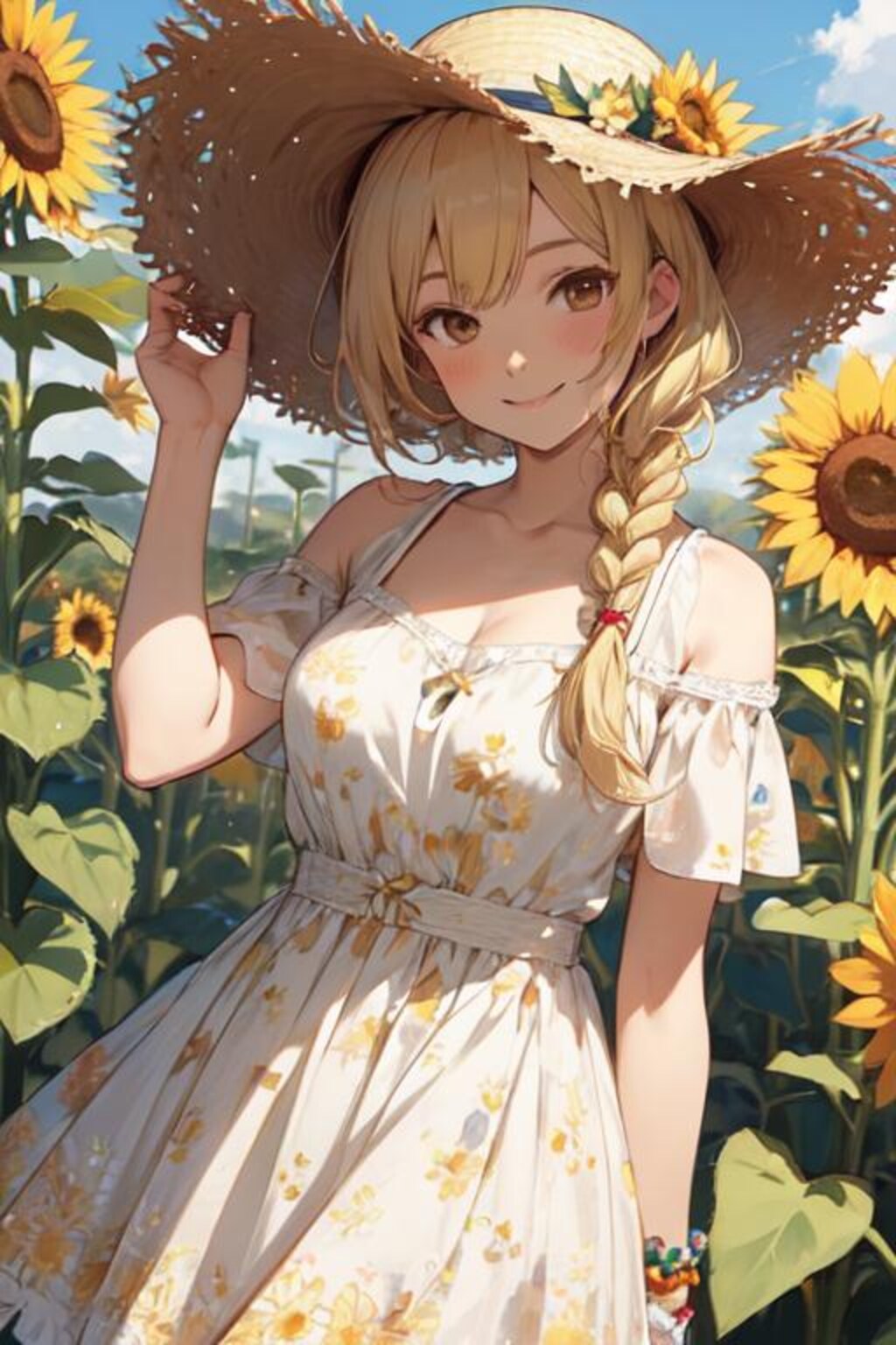 ひまわり畑のあの子