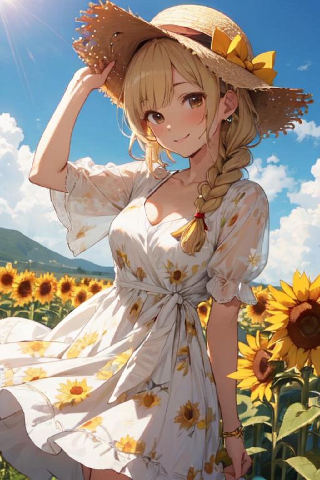 ひまわり畑のあの子
