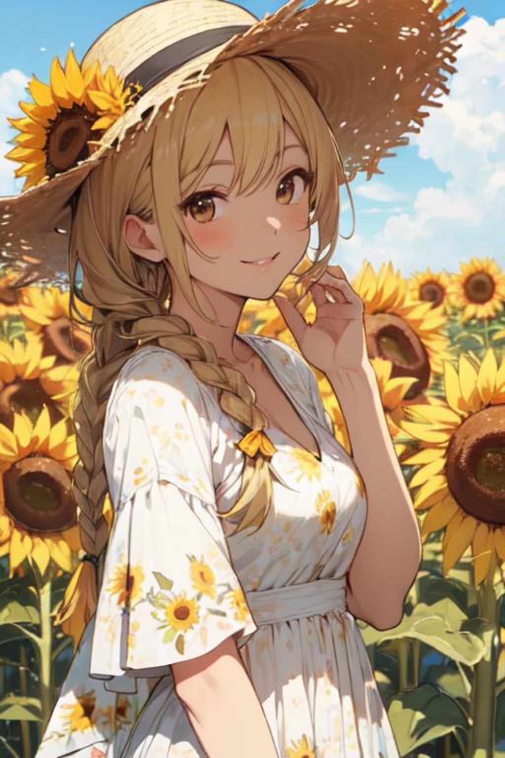 ひまわり畑のあの子