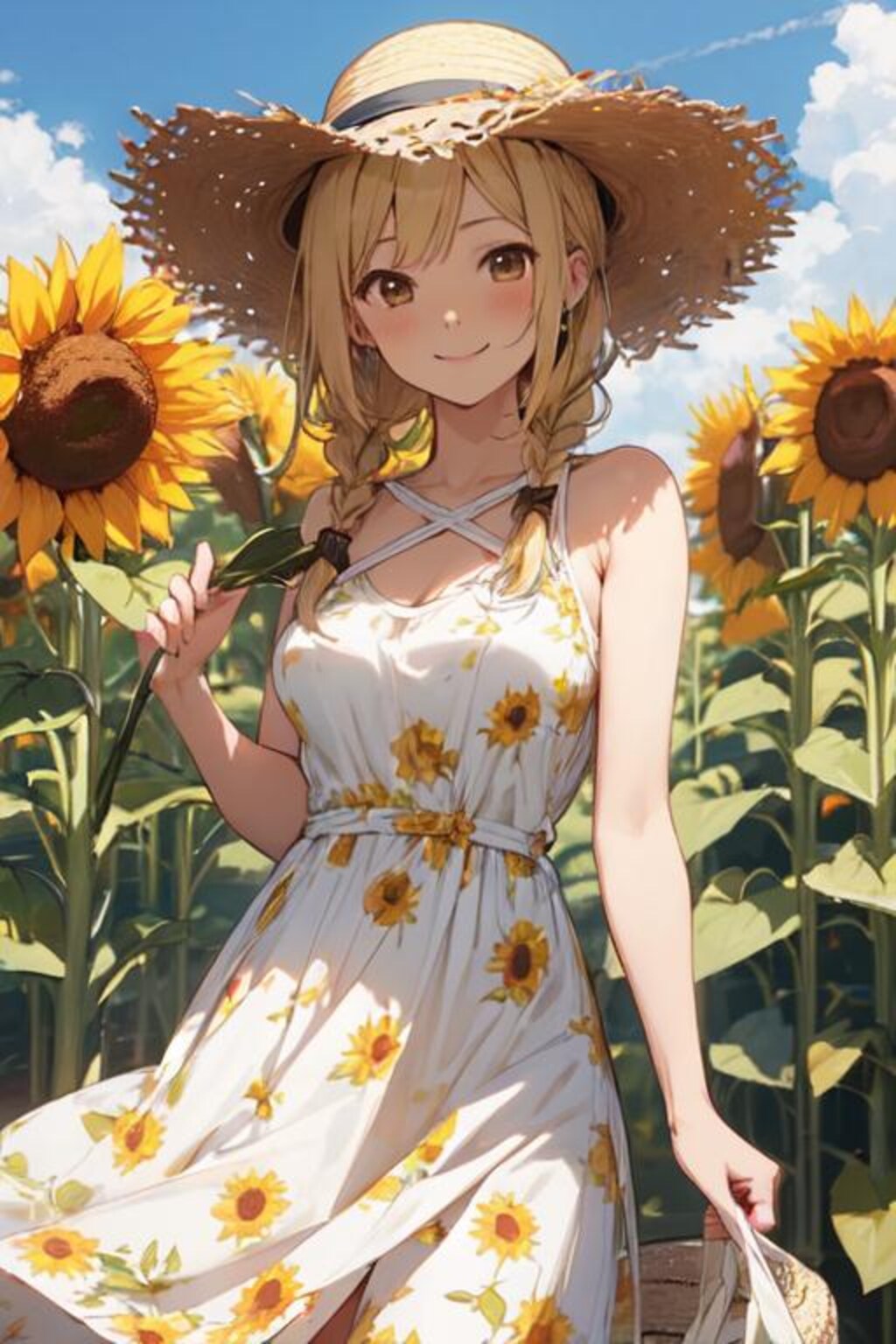 ひまわり畑のあの子