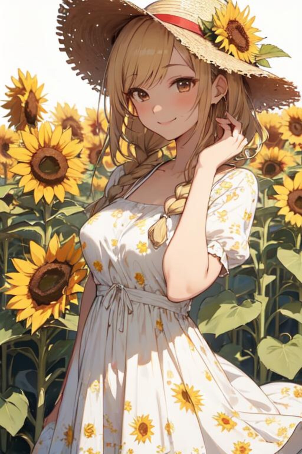 ひまわり畑のあの子