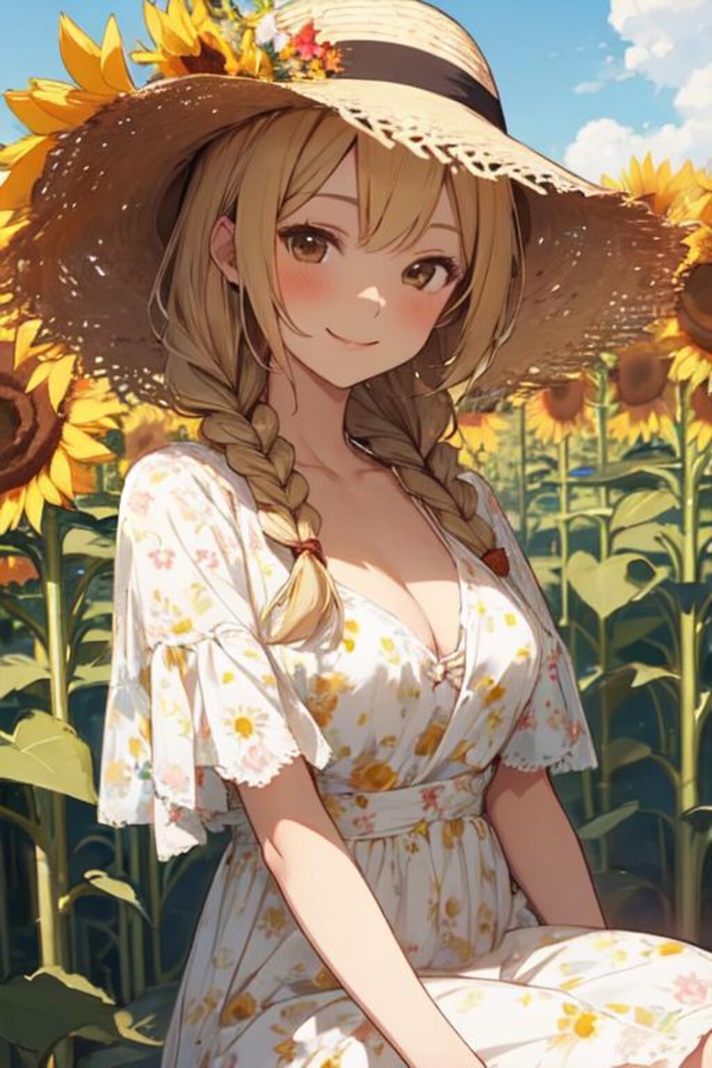 ひまわり畑のあの子