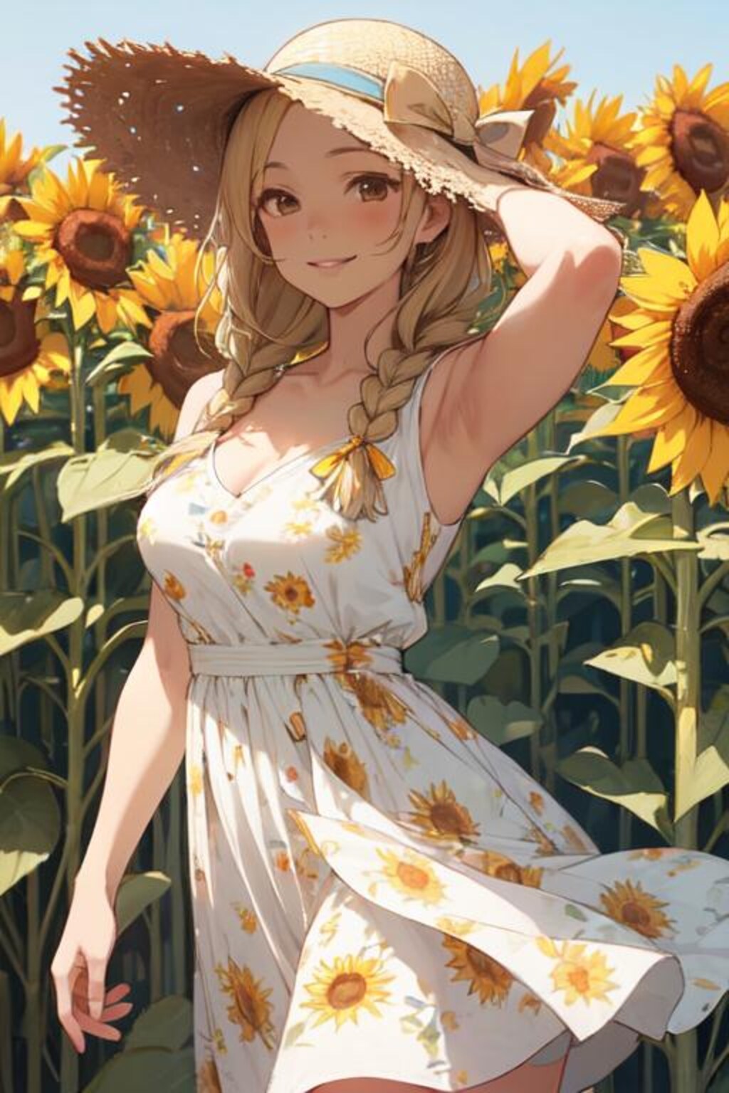 ひまわり畑のあの子
