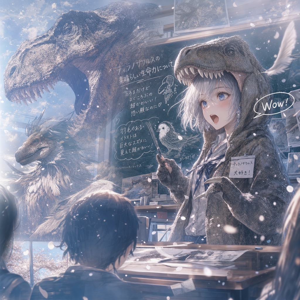 君はどうしたい?　(ティラノ巨大スズメ説)