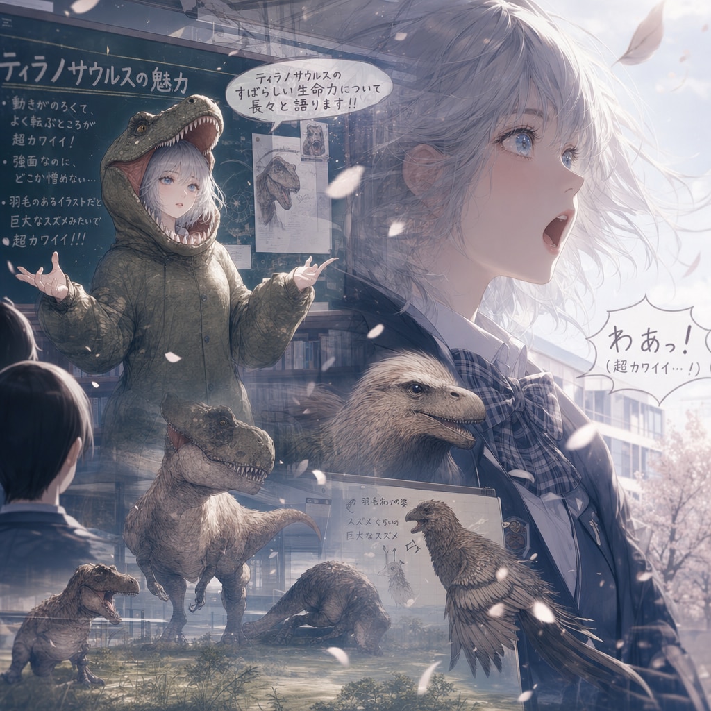 君はどうしたい?　(ティラノ巨大スズメ説)