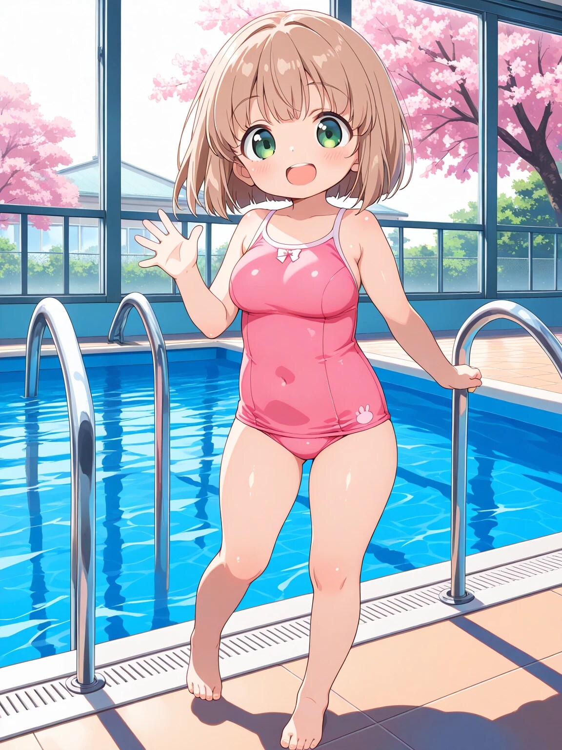 春色コーデな「水着」