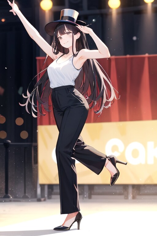 かっこかわいいダンサー白鳥英美梨　パリ・エッフェル塔前でダンス