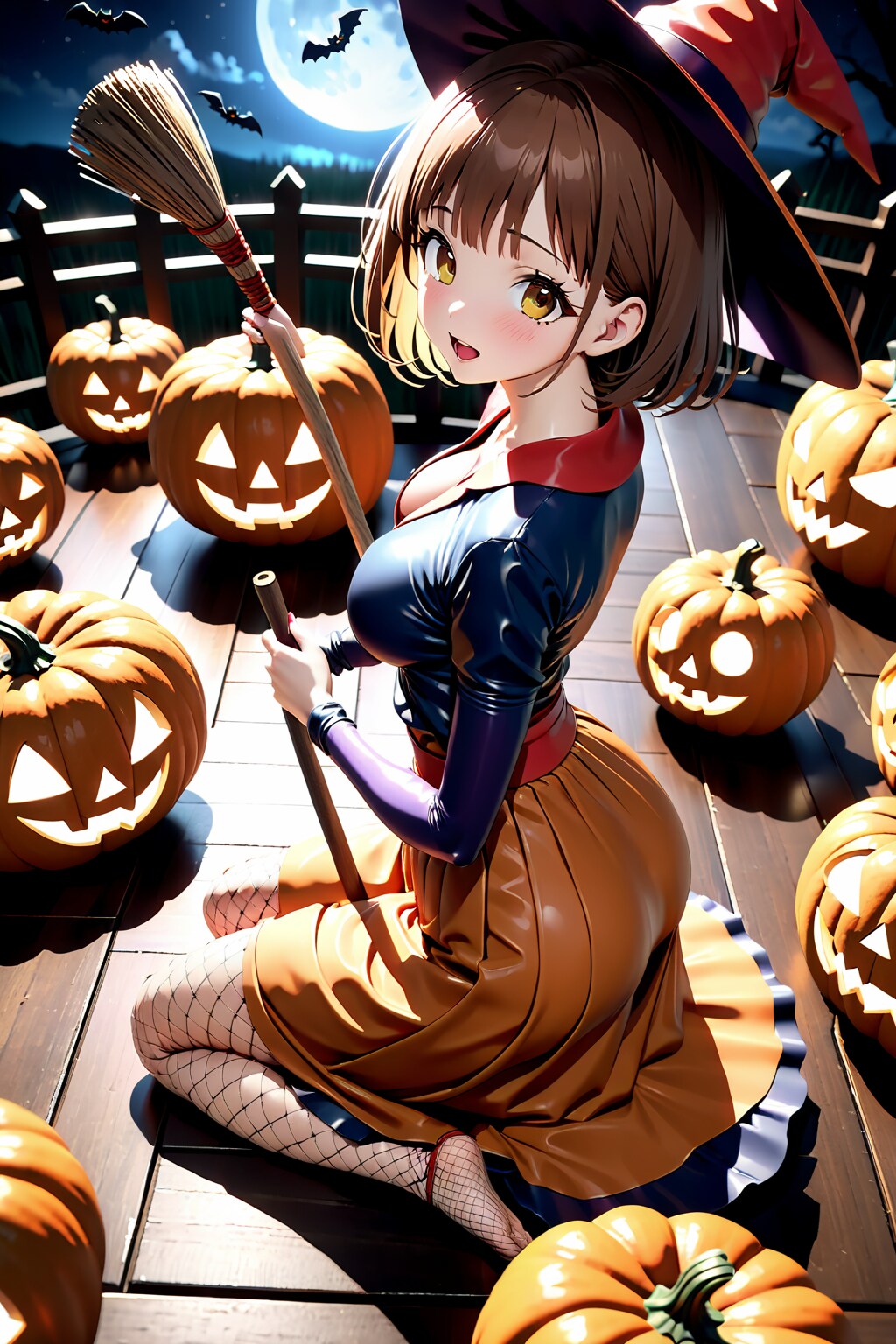 お題-ハロウィン-9- | の人気AIイラスト・グラビア