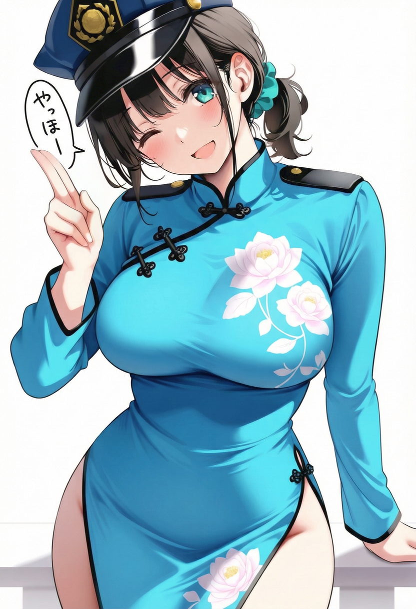 チャイナ服デカ