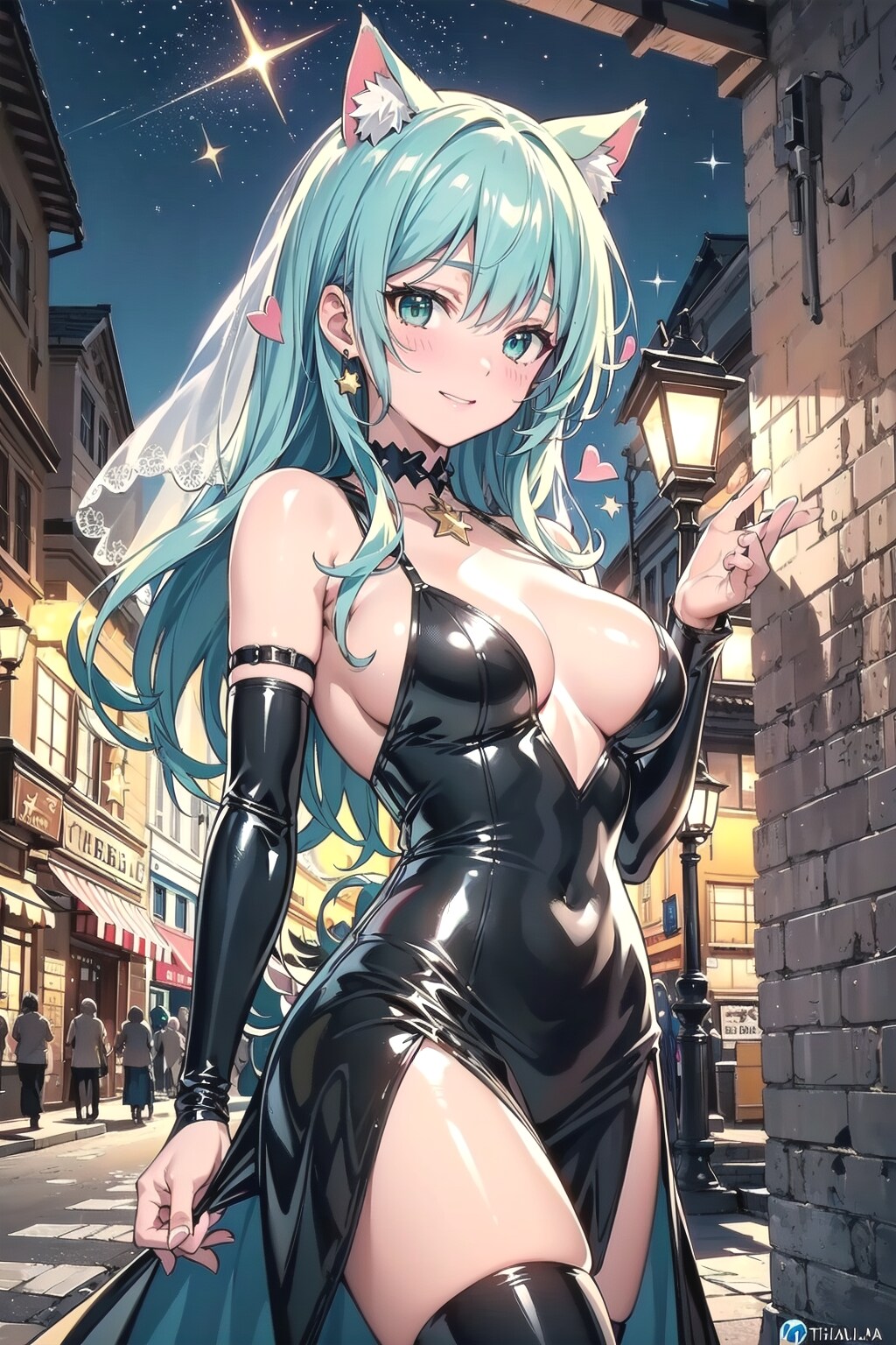 ラテックスドレス👗