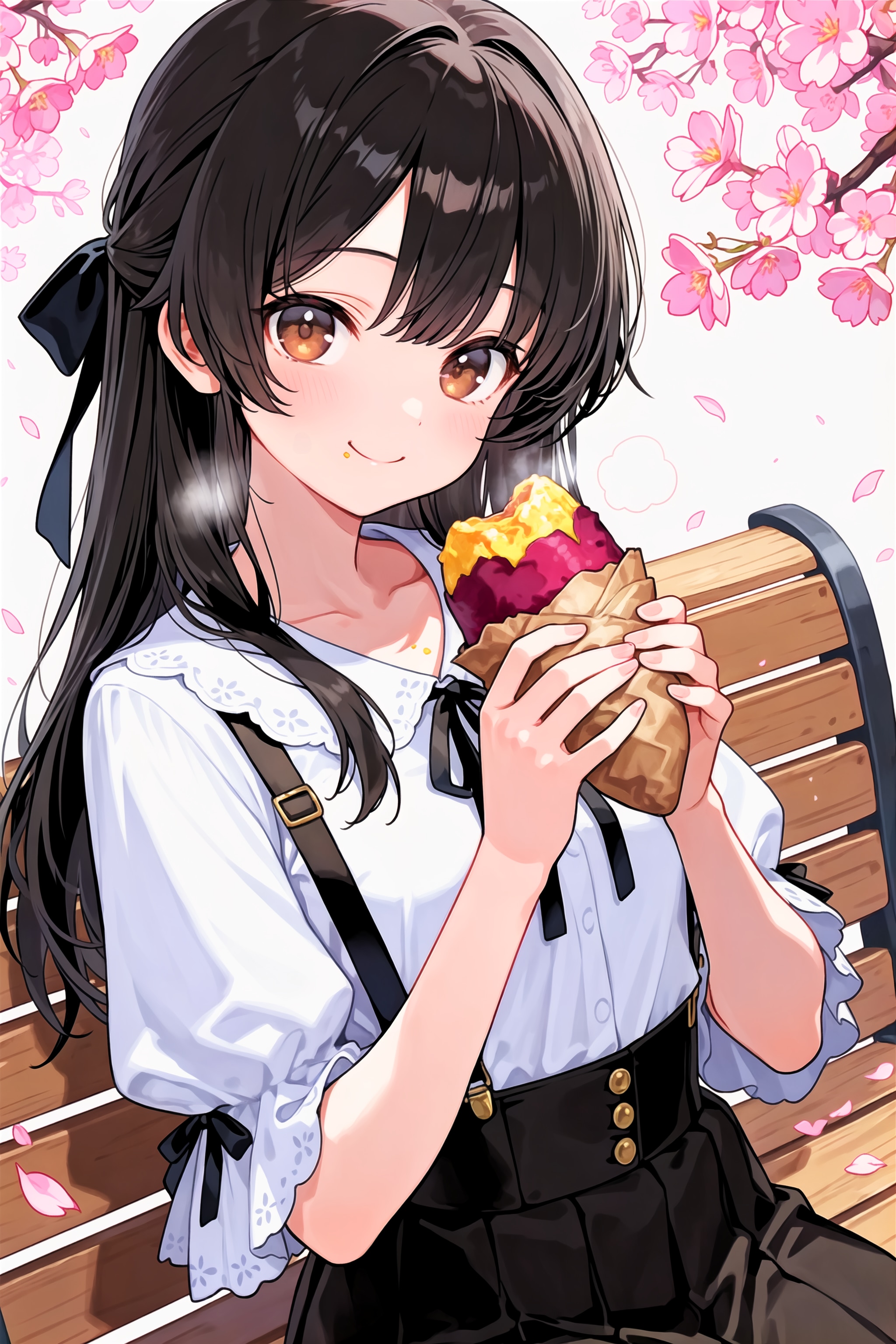 焼き芋は春でもおいしい | の人気AIイラスト・グラビア