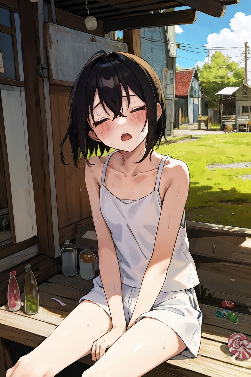 暑いね