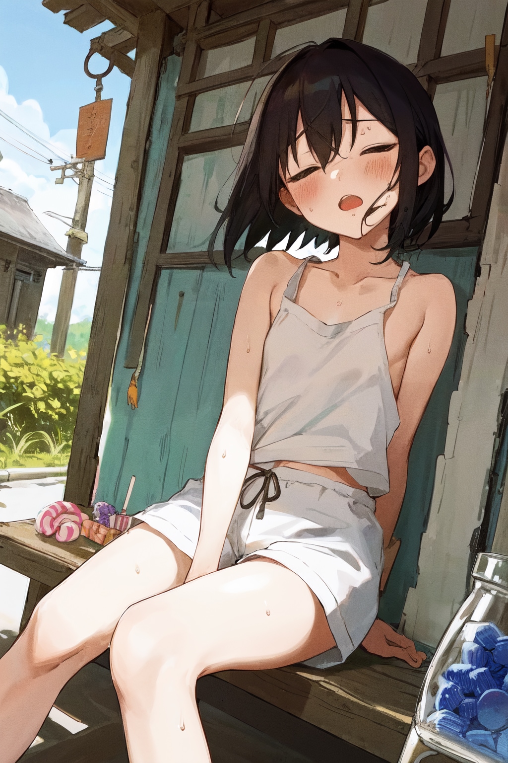 暑いね