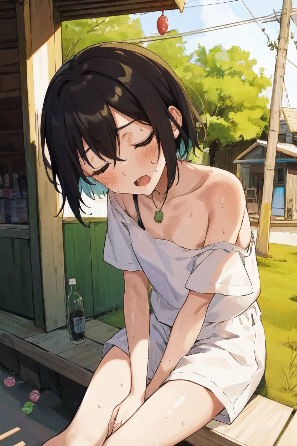 暑いね