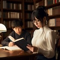 隣の家のお姉さんと勉強 2枚目