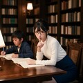隣の家のお姉さんと勉強 5枚目