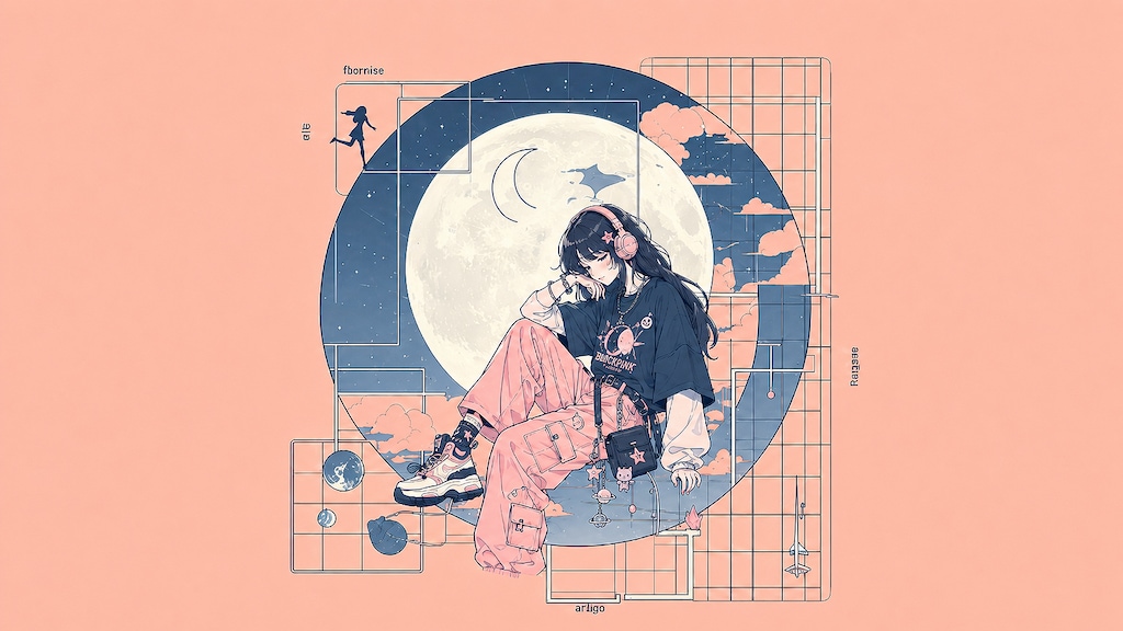 月と少女45