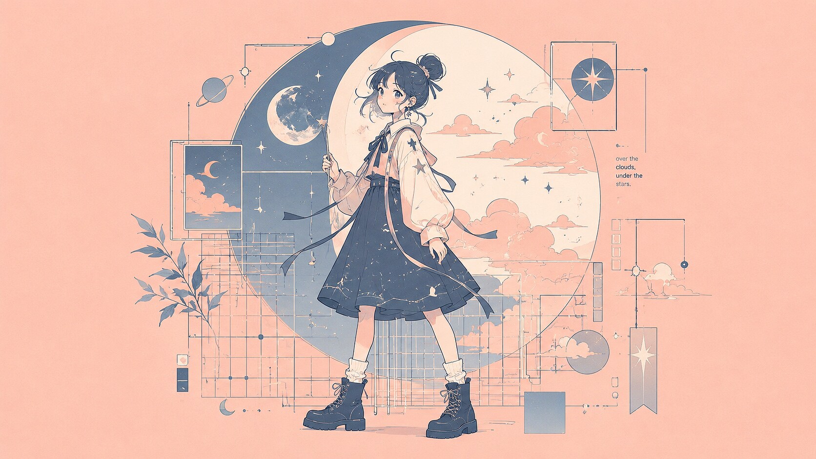 月と少女45