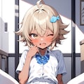 小麦色の水泳部JKちゃん10 2枚目