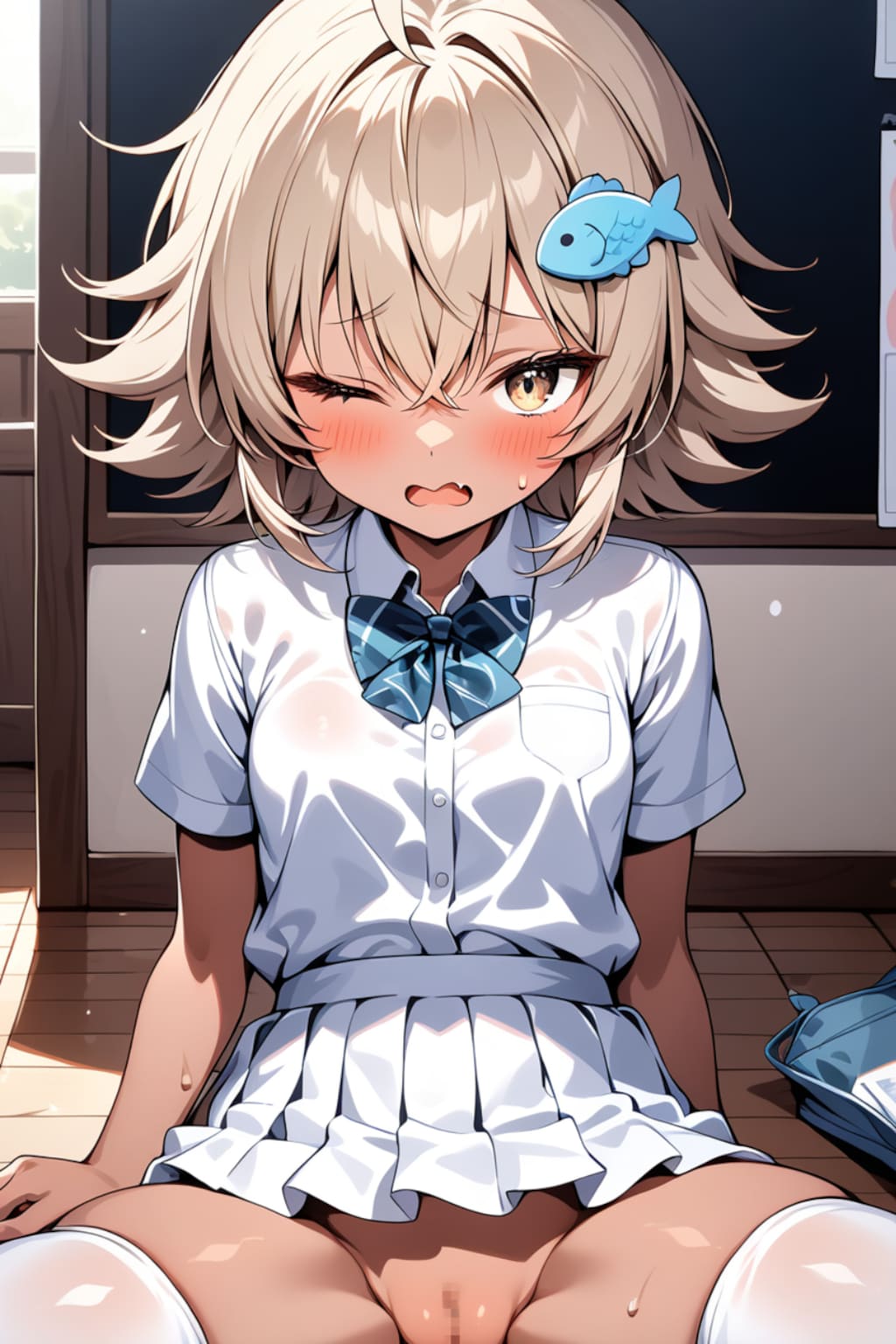 小麦色の水泳部JKちゃん10