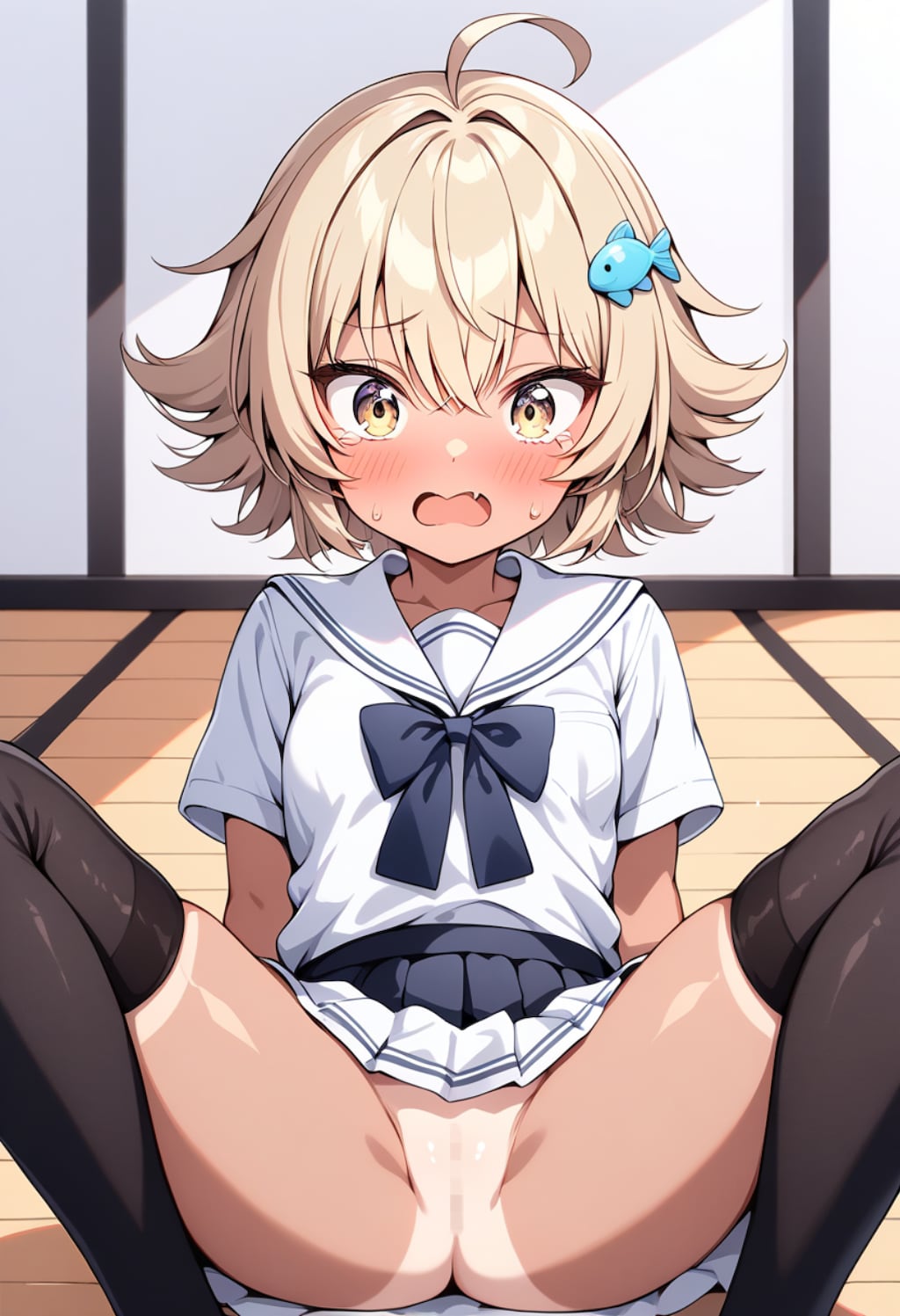 小麦色の水泳部JKちゃん10