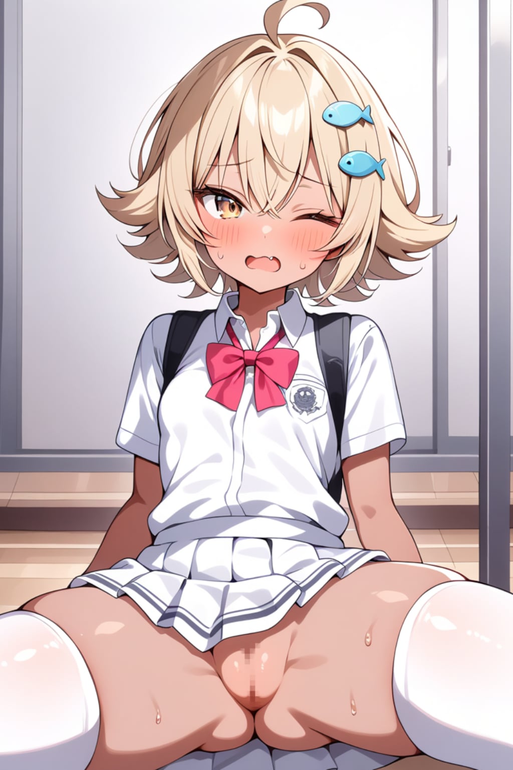 小麦色の水泳部JKちゃん10