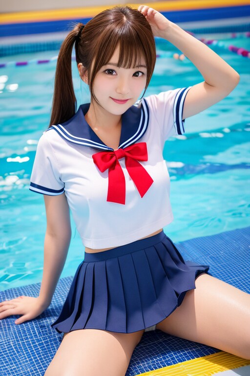 下着見せ制服
