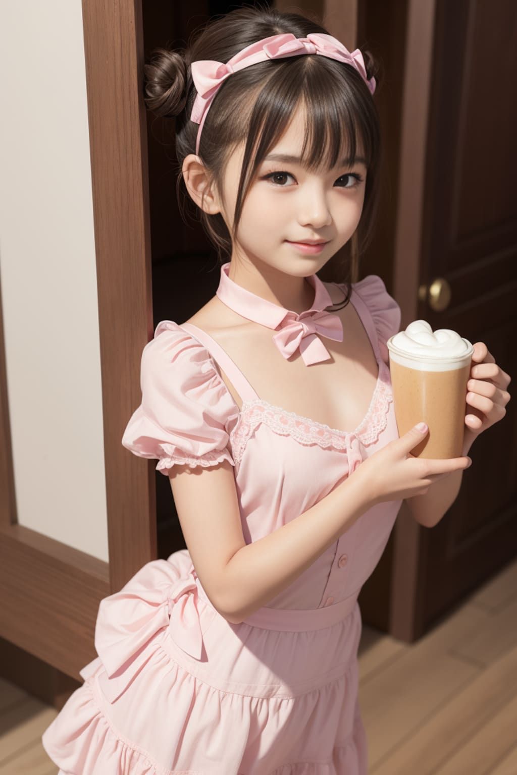 コーヒーのようなものをどうぞ