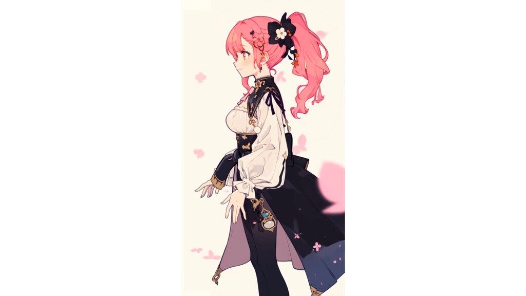 微笑みの花飾り【最強剣士配信中】