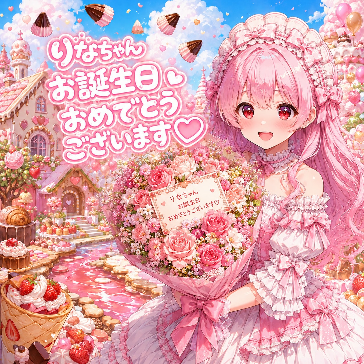 【FA】りなちゃんお誕生日おめでとうございます😊