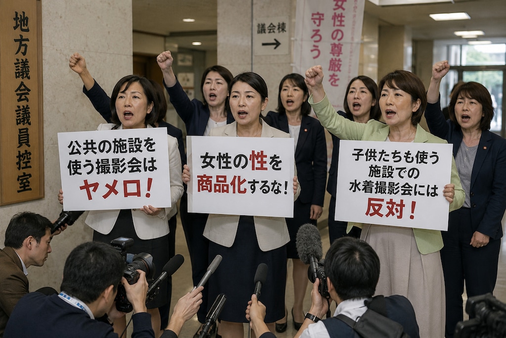 【ビキニとナイスバディ】某県議会の一部女性議員による抗議受けました笑(煩悩主催「ビキニとナイスバディ」エントリー作品)
