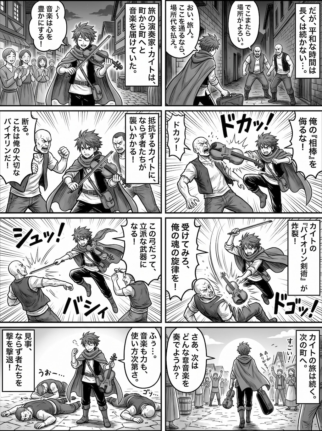 鋼鉄のバイオリン弾き