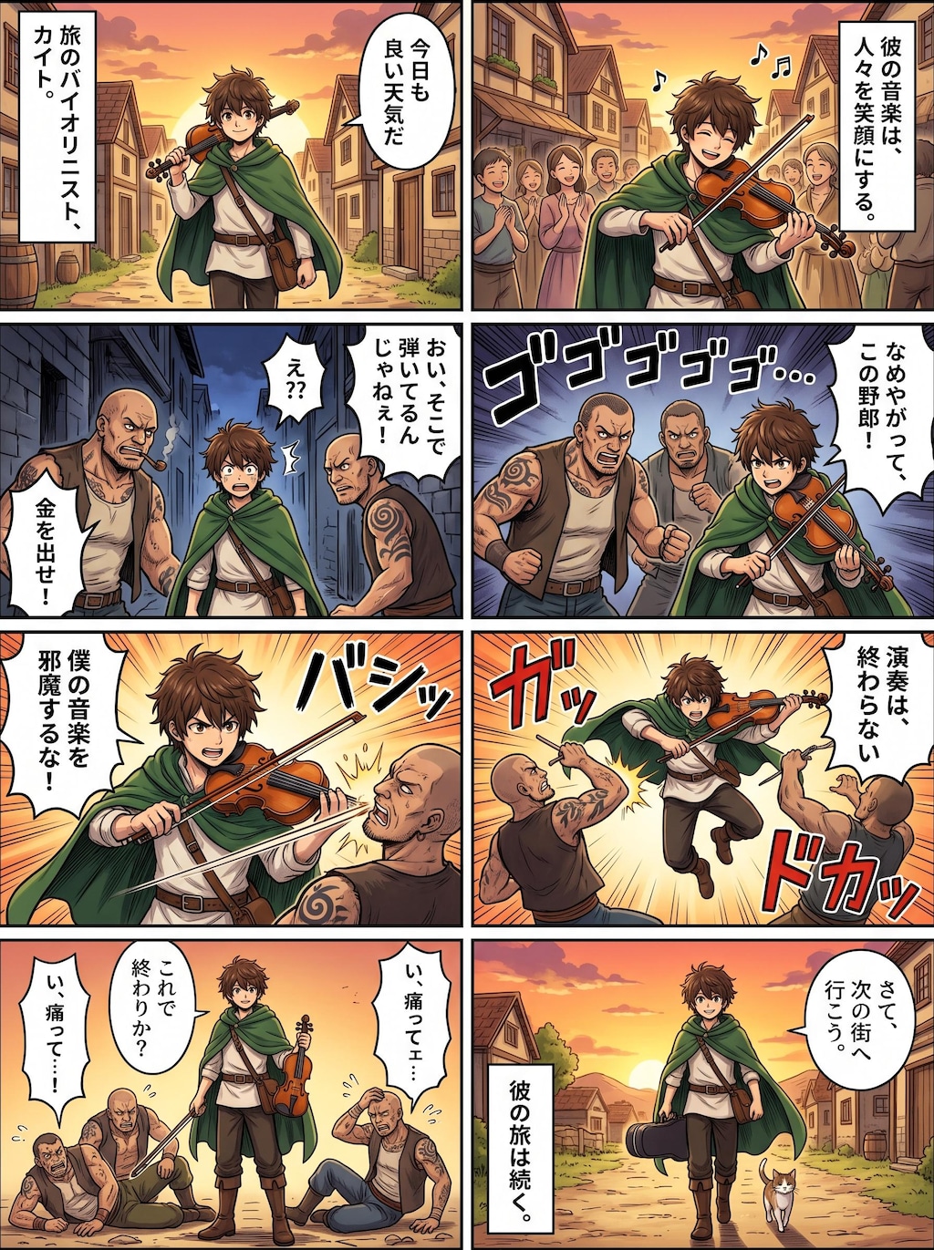 鋼鉄のバイオリン弾き
