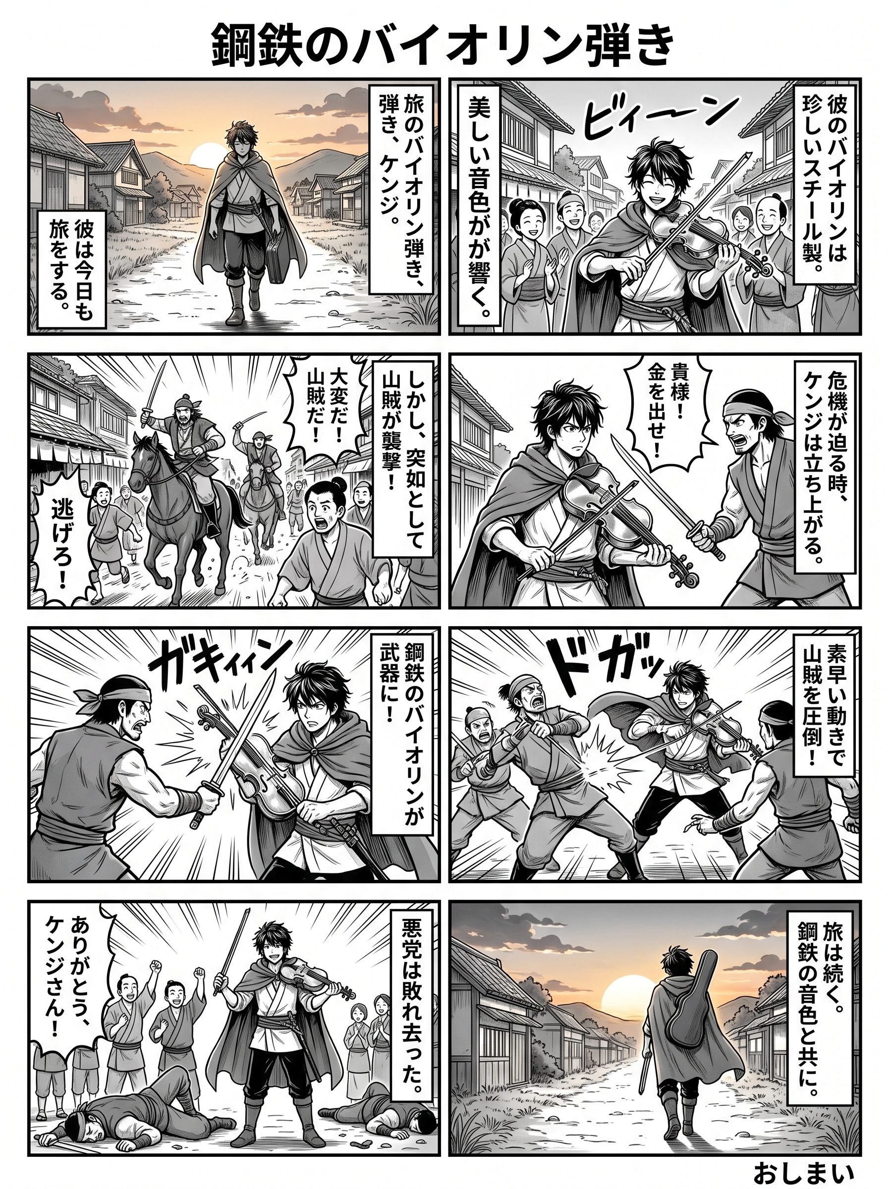 鋼鉄のバイオリン弾き | の人気AIイラスト・グラビア