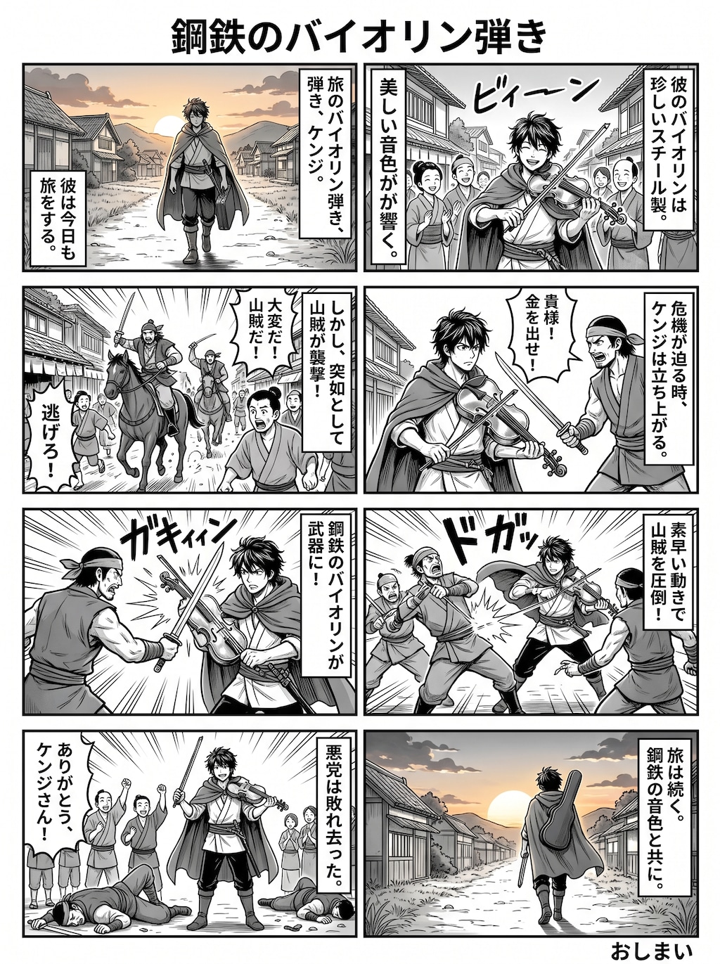 鋼鉄のバイオリン弾き