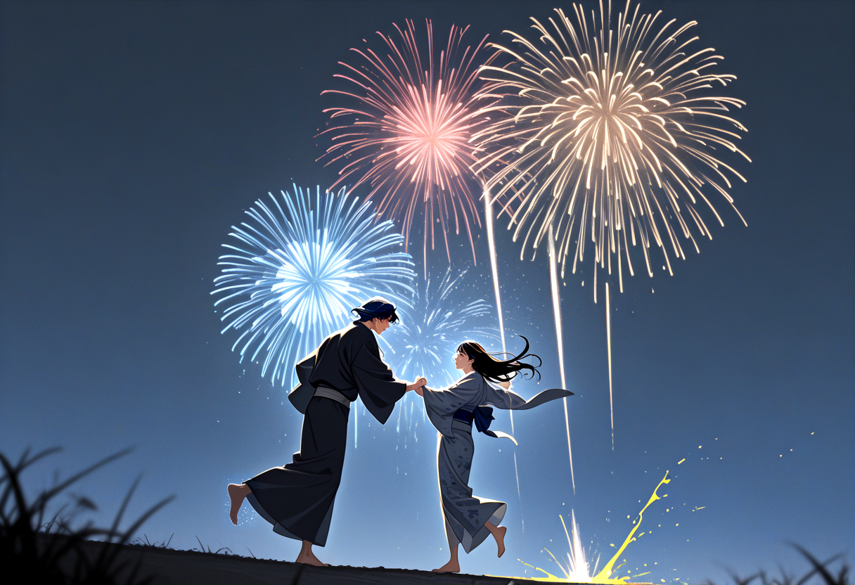 夏の夜の