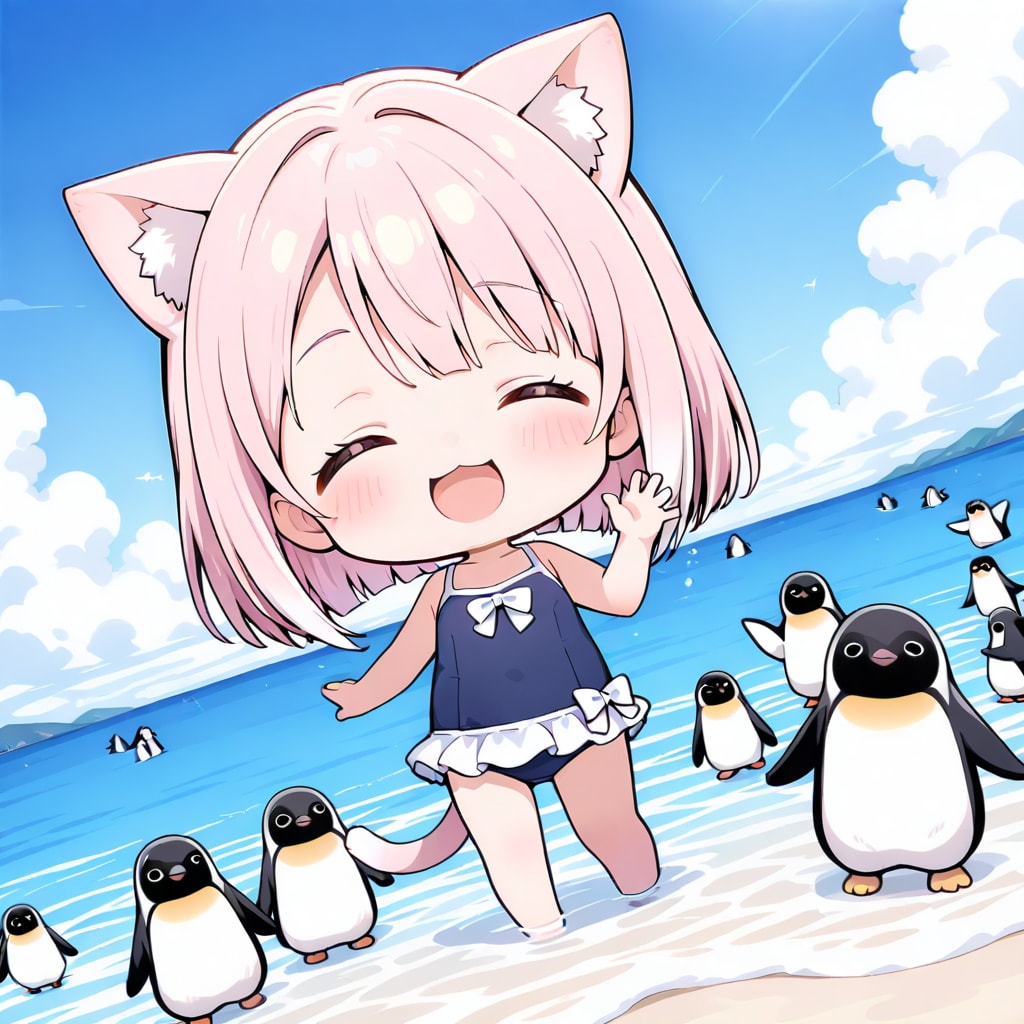 おはようにゃん🐧