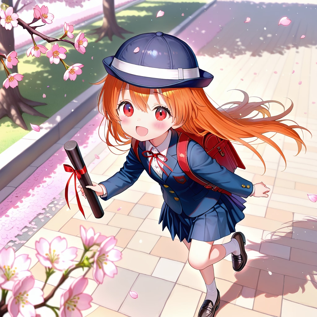 ららちゃん　卒業帰り | の人気AIイラスト・グラビア