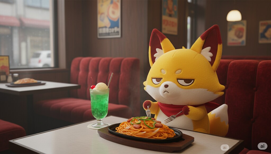 【狐独のグルメ】オシャレなパスタじゃない。「スパゲッティ」が食いたいんだ。 | の人気AIイラスト・グラビア