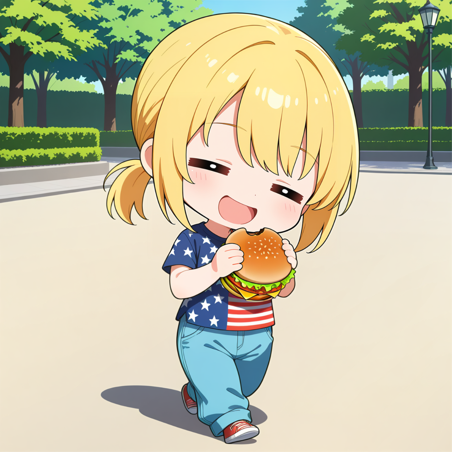 やっぱりハンバーガー | の人気AIイラスト・グラビア
